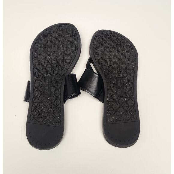 Kenneth Cole Reaction Scroll Cross Woman’s Slip-on Flat Sandal Shoes Size US 9 - Picture 8 of 8